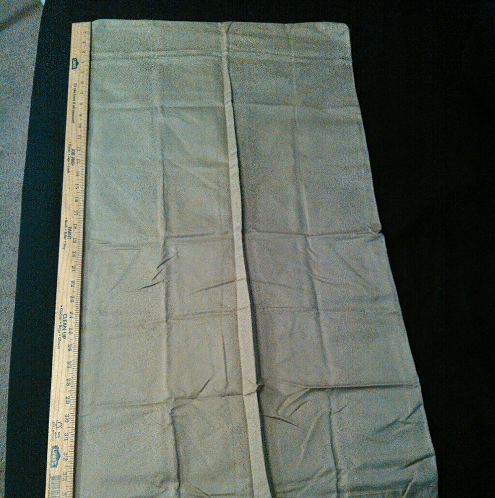 2 100% cotton standard pillowcases